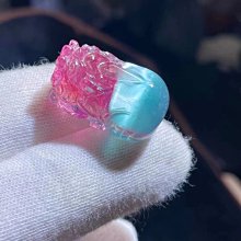 ❤妙玉生花優品購❤32914頂尖戒面料玻璃體色標級熒光彩虹????碧璽貔貅18k金設計款choker！招財聚財！納福！自帶珠光寶石感！ 歷史價格詳細信息