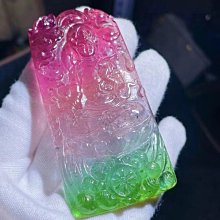 ❤妙玉生花優品購❤40216. 精緻小極品！熱粉碧璽貔貅18k金耳線！立體雕工！水潤油亮！重1.7g規格10-7-6mm 歷史價格詳細信息