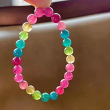 ❤妙玉生花優品購❤40103。 大極品！ 頂尖戒面料大顆粒寶石藍回紋碧璽手鍊！ 搭配18k金千足金滿鑽設計款手鍊 歷史價格詳細信息