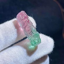 帕拉伊巴藍碧璽龍柱手鍊6.2mm左右.18k金配飾，稀有美貨，寓意吉祥如意，重12.7g 歷史價格詳細信息