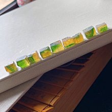 品名：精品結晶綠凍瑞獸鈕 規格：3.0x3.1x7.7厘米 工藝：純手工雕刻 雕刻工費：1 壽山石 印章 擺件 二手【國玉之鄉二店】458 歷史價格詳細信息