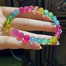 ❤妙玉生花優品購❤71501。傳世頂尖妖精色標彩虹碧璽多圈18k金設計款，稀罕美貨！總重 34.1g規格 約6.2mm . 歷史價格詳細信息
