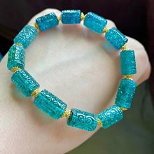 ❤妙玉生花優品購❤80407，稀缺炫彩西瓜碧璽18k金設計款貔貅手鍊，總重34.00g 規格約14-10-10mm.頂級大塊底料！自帶珠寶感！珍惜！錯過不再有！ 歷史價格詳細信息