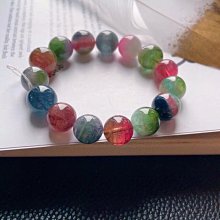 粉綠碧璽手鍊11·5Mm左右.重40·6g 歷史價格詳細信息