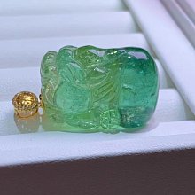 貔貅戒面吊墜蛋面掛件鑲嵌18K金戒指吊墜冰種藍水飄花緬甸A貨翡翠 歷史價格詳細信息
