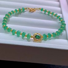 ❤妙玉生花優品購❤82702典藏純淨體色標級碧璽手鍊，顆顆戒面料，真正的傳承級珠串兒，重22.5g 規格8.5mm 歷史價格詳細信息