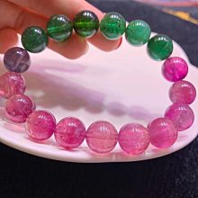 粉綠碧璽手鍊11·5Mm左右.重40·6g 價格比較,價格查詢,歷史價格詳細信息