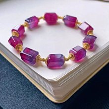 【濃郁風彩色系成品手串】天然玉石翡翠a貨鼓珠桶珠子多寶手串翡翠手串  【尺 翡翠 飾品 收藏【二手】【朝天宮】-2575 歷史價格詳細信息