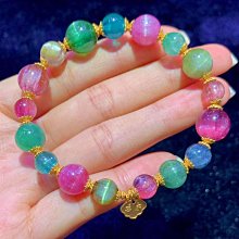 ❤妙玉生花優品購❤112202玻璃運彩虹碧璽雙圈choker，C位15.8mm大珠帕拉伊巴藍碧璽18k金設計款！稀罕美貨！總重53.91g規格 8.8mm 歷史價格詳細信息