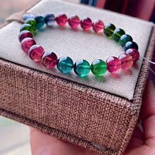 ❤妙玉生花優品購❤091326精品 色標 稀有寶石切面碧璽手牌 寶石紅 寶石藍 紫碧 雀黃 果綠 桃紅 寬7mm厚3.3mm重11.6g 歷史價格詳細信息