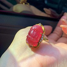 ❤妙玉生花優品購❤30814。頂尖戒面料玻璃體紅藍西瓜碧璽蓮花珠18k金款手鍊！搭配18k鑽石設計花開並蒂，好運連連. 歷史價格詳細信息