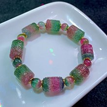 ❤妙玉生花優品購❤頂級極品！ 極品天然紅超七紅髮手鍊，超級漂亮，順發發晶！ 顏色超美！ 顆顆級品.髮絲濃密 歷史價格詳細信息