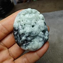 高冰天空藍緬料翡翠平安扣  尺寸18.5×3.9沒有紋裂有點棉絲很短有點浮棉 翡翠 飾品 收藏【二手】【微淵古董】-996 歷史價格詳細信息