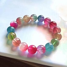 ❤妙玉生花優品購❤70817。稀缺冰透熒光色標彩虹貓眼碧璽，珍貴的珠珠值得珍藏，仙女粉藍粉紫櫻花????色系兩圈choker設計款，18k金金絲雀愛心. 歷史價格詳細信息