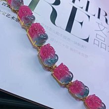 ❤妙玉生花優品購❤71001稀缺玻璃體紅綠西瓜碧璽無事牌！平安無事！極美醇正！搭配玻璃運彩虹碧璽鏈！極致高貴上身完美！ 歷史價格詳細信息