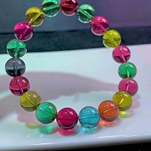 ❤妙玉生花優品購❤72219典藏！最頂尖的色彩與晶體！耀眼玻璃體色標彩虹碧璽佛珠！重29.3g約5.8mm.頂尖戒面料奢侈高定款！赤橙黃綠青藍紫. 歷史價格詳細信息