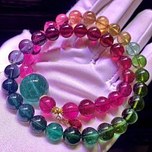 ❤妙玉生花優品購❤103124. 頂級絕美翡翠帝王綠碧璽單圈手鍊！醇正濃豔！12.3g約6.2mm！極致奢華高貴典雅！遇見請珍惜！ 歷史價格詳細信息