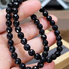黑碧璽 足球 多面 硬切 鑽切 電氣石 手珠約6.3mm (鑽切面~閃亮亮 2條隨機出)~吸收負能量 排除濁氣 改善運氣 價格比較,價格查詢,歷史價格詳細信息