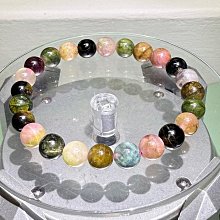 【彩虹糖果色碧璽手鏈-招財旺夫-1款/組】巴西天然碧璽水晶轉運珠閨蜜禮物包金不掉色-90202 歷史價格詳細信息