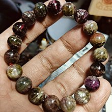 **結緣水晶**優質漂亮的閃眼,貓眼碧璽塔珠手鍊,39公克(1-1),週年慶回饋金開跑,詳情請參考商品描述! 歷史價格詳細信息