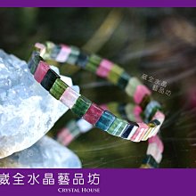 【崴全水晶】????女人幸運石????【旺夫石】 天然 馬卡龍  碧璽 手鍊【約7.8mm】 歷史價格詳細信息