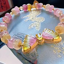 ❤妙玉生花優品購❤011721自帶高級感！淨體莫蘭迪碧璽手鍊！美拉德色系 | 顏色濃郁又醇厚 | 約:10mm重30.78g 歷史價格詳細信息