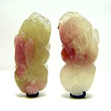 小風鈴～天然高檔925銀包框舒俱徠石寶石墜~磁場較強 ~大顆~重18g 帶紫紅色 歷史價格詳細信息