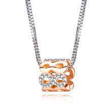 《 QBOX 》FASHION 飾品【C19N1492】精緻秀氣天使羽翼愛心玫瑰金鈦鋼墬子項鍊 歷史價格詳細信息