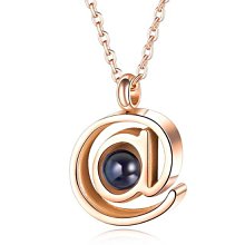 《 QBOX 》FASHION 飾品【C19N1492】精緻秀氣天使羽翼愛心玫瑰金鈦鋼墬子項鍊 歷史價格詳細信息