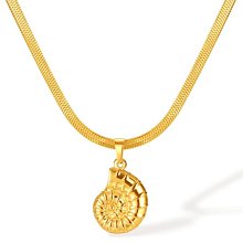 《QBOX 》FASHION 飾品【OGX2483】精緻個性復古金色圓牌花朵鈦鋼墬子項鍊/頸鍊 歷史價格詳細信息