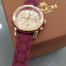 【COACH】玫瑰金框 粉面 C字交錯手鍊造型設計 女錶 (CO14503751) 歷史價格詳細信息