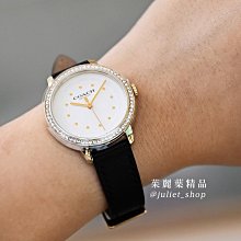 【COACH】COACH 黑框 經典大C黑面 黑米蘭錶帶 女性腕錶 手錶(14503826) 歷史價格詳細信息