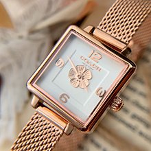 COACH Cass 方形馬車女錶 22mm(CO14504227) 歷史價格詳細信息