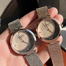 現貨熱銷-COACH 精鋼錶帶 小馬車 石英手錶 女錶 腕錶 時尚百搭 購美國代購Outlet專場 可團購 歷史價格詳細信息