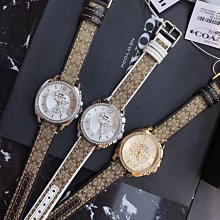 現貨COACH 手錶手鐲錶帶 方形精鋼錶盤 C紋浮雕logo手鐲錶 女錶 腕錶明星同款熱銷 歷史價格詳細信息