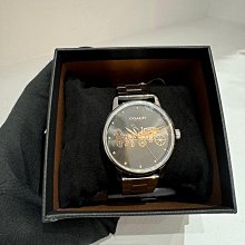 【COACH】玫瑰金框 粉面 C字交錯手鍊造型設計 女錶 (CO14503751) 歷史價格詳細信息