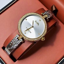 COACH手錶 女性手錶 銀色 細皮帶錶 氣質 秀氣  禮物 送禮 亨得利購入（全新台北現貨） 歷史價格詳細信息