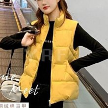 羽絨棉馬甲女外搭韓版款式2022新款秋冬馬夾加厚短款背心坎肩外套-時尚女裝 歷史價格詳細信息