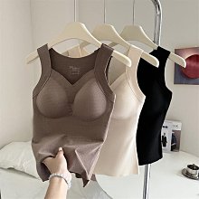 無痕內衣女保暖背心式帶胸墊小胸聚攏收副乳防下垂運動美背文胸罩 歷史價格詳細信息