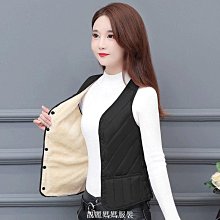 加絨加厚棉馬甲女帶袖護肩坎肩中年媽媽居傢短袖中袖薄款羽絨棉衣ZFXA 歷史價格詳細信息
