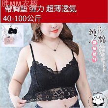 【熱賣精選】? 大尺碼小可愛 大碼吊帶 性感蕾絲吊帶背心帶胸墊抹胸裹胸少女士打底內衣長款 歷史價格詳細信息