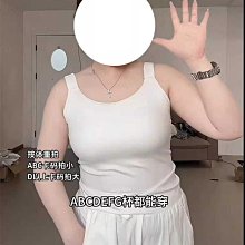 大碼一體胸墊美背吊帶背心女內搭2024年新款夏季胖mm大胸顯瘦上衣 歷史價格詳細信息