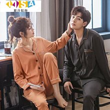 秋冬季情侶開衫睡衣薄款男士青少年女士胖MM休閒居家服自摸帶好運 歷史價格詳細信息