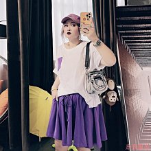 熹熹服裝【星夢】 大尺碼300斤胖mm減齡遮肚套裝女夏季薄款短袖上衣寬版短褲兩件套女 歷史價格詳細信息