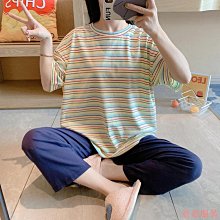 熹熹服裝女生睡褲 大尺碼女裝 短袖 睡衣 居家服 家居服 短袖洋裝 家居睡衣 睡衣女棉綢睡褲 女士薄款寬褲 夏季居家外穿 人造棉 歷史價格詳細信息