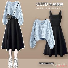 熹熹服裝2024年早春新款女裝大尺碼時尚炸街假兩件襯衫小個子高腰寬褲套裝 歷史價格詳細信息