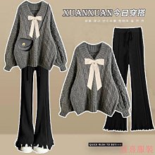 熹熹服裝套裝 Ins風5色韓版針織背心外套oversize長版上衣襯衫大尺碼休閒套裝女 60839 歷史價格詳細信息