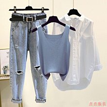 熹熹服裝大尺碼女裝春季套裝女 時尚韓版新款顯瘦曾色長袖瑞衣外套女 緊身綁帶高腰收腰鉛筆長褲兩件套 歷史價格詳細信息