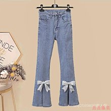 熹熹服裝牛仔褲針織大尺碼韓版三件2023女裝襯衫套裝褲顯瘦秋季時尚馬甲百搭 歷史價格詳細信息