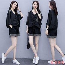 小西裝顯瘦休閒時尚套裝女夏季洋氣質職業短褲時髦西服兩件套女性服裝流行女裝休閒服飾~BA11451 歷史價格詳細信息